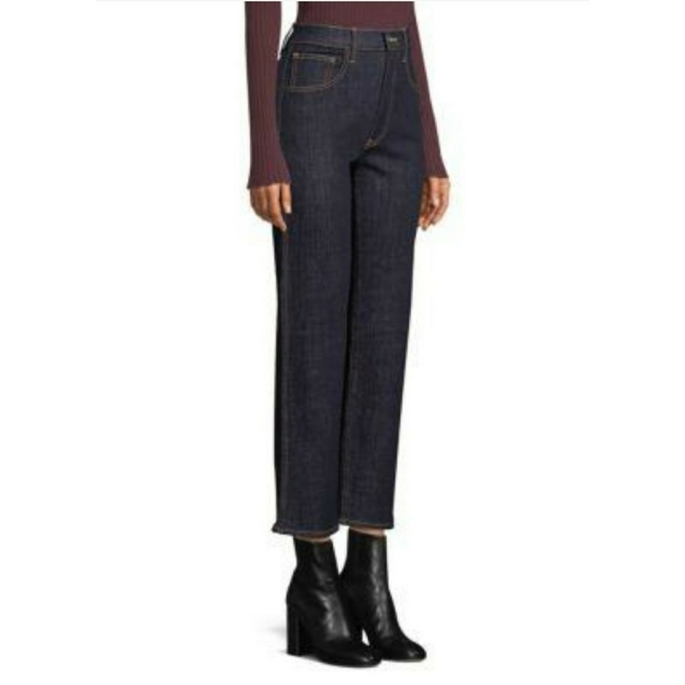 3x1 DENIM // joni wide leg cropped jeans in river - Picture 12 of 16